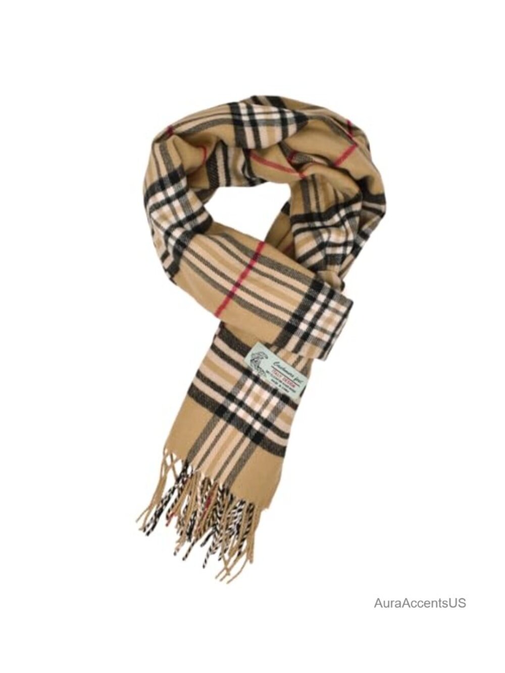 Classic Tartan Plaid Winter Scarf Cashmere Feel 72x12 Unisex